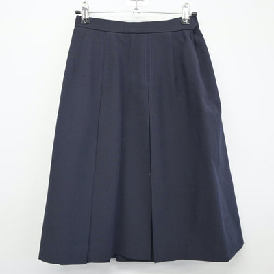 【中古】滋賀県 草津東高等学校 女子制服 2点（ベスト・スカート）sf024998