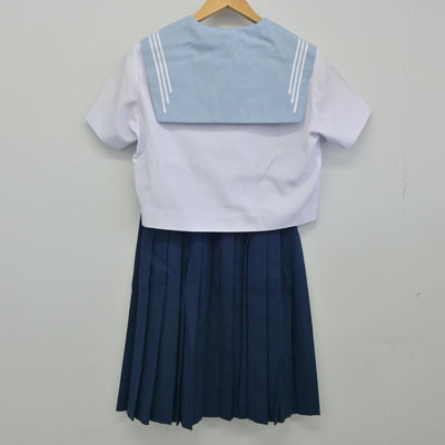 【中古】愛知県 愛知淑徳高等学校 女子制服 2点（セーラー服・スカート）sf025009