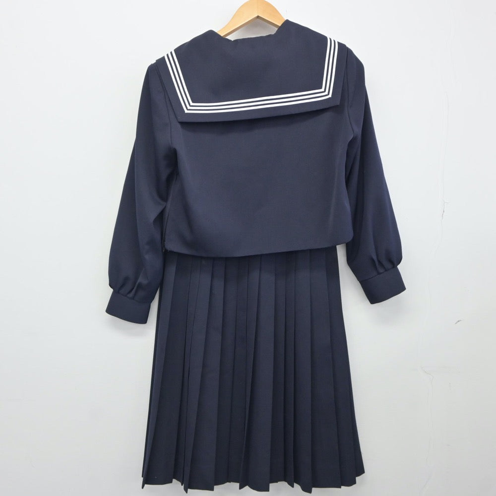 中古制服】岐阜県 日新中学校 女子制服 3点（セーラー服・スカート）sf025010【リサイクル学生服】 | 中古制服通販パレイド