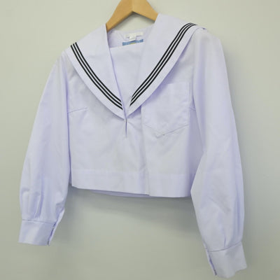 【中古】岐阜県 日新中学校 女子制服 2点（セーラー服）sf025012