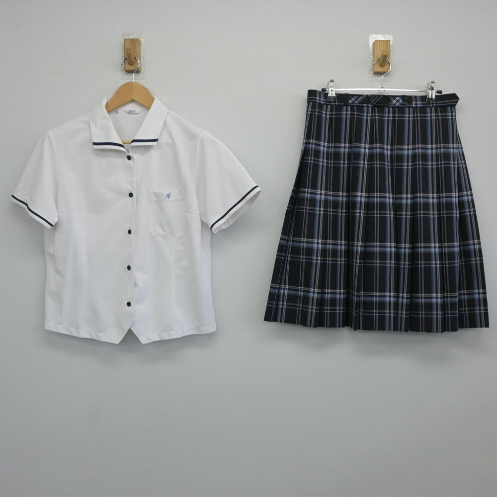 中古制服】新潟県 加茂暁星高等学校 女子制服 3点（シャツ・スカート）sf025014【リサイクル学生服】 | 中古制服通販パレイド