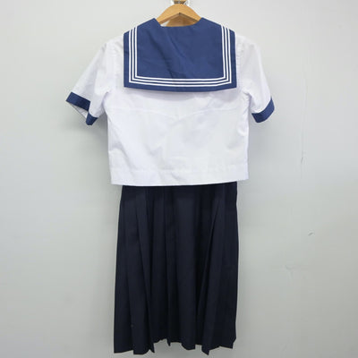 【中古】神奈川県 聖和学園高等学校 女子制服 2点（セーラー服・スカート）sf025029