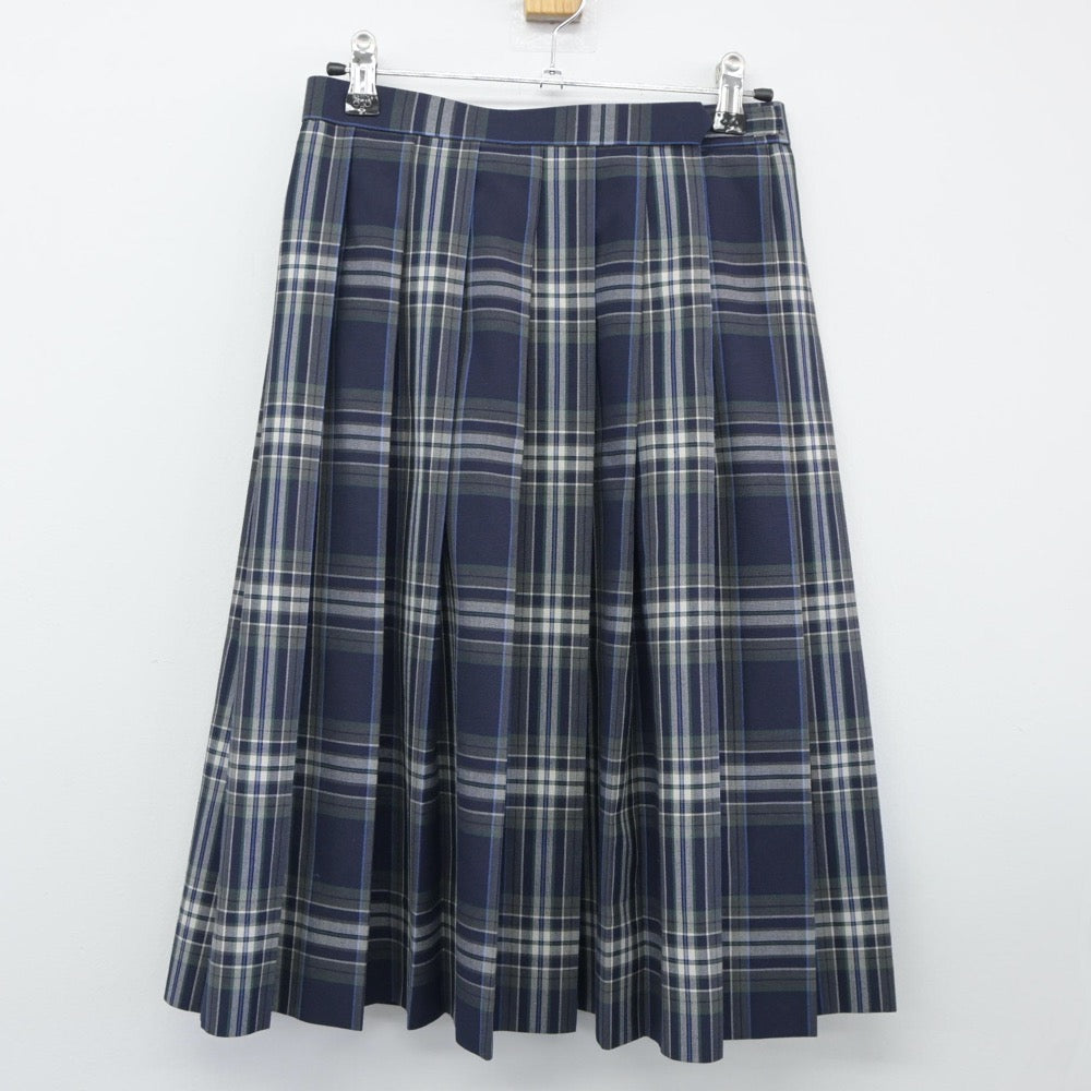 【中古】愛媛県 新居浜北中学校 女子制服 3点（セーラー服・スカート）sf025050