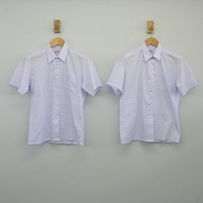 【中古】栃木県 清原中学校 女子制服 3点（シャツ・スカート）sf025053