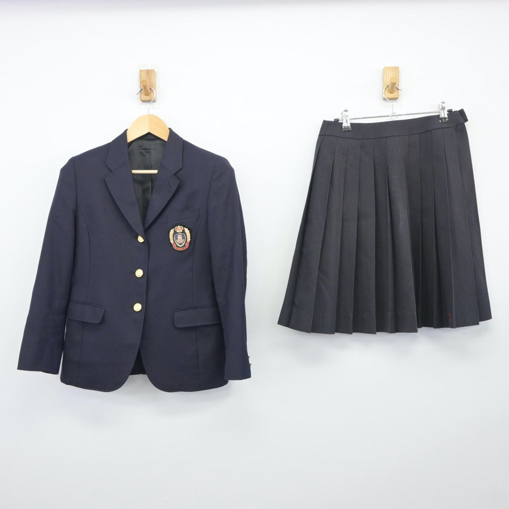 中古制服】岡山県 西大寺高等学校 女子制服 2点（ブレザー・スカート）sf025054【リサイクル学生服】 | 中古制服通販パレイド