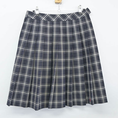 【中古】岡山県 西大寺高等学校 女子制服 2点（ニット・スカート）sf025055