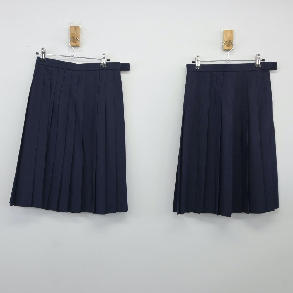 【中古】長野県 三陽中学校 女子制服 3点（ブレザー・スカート）sf025064