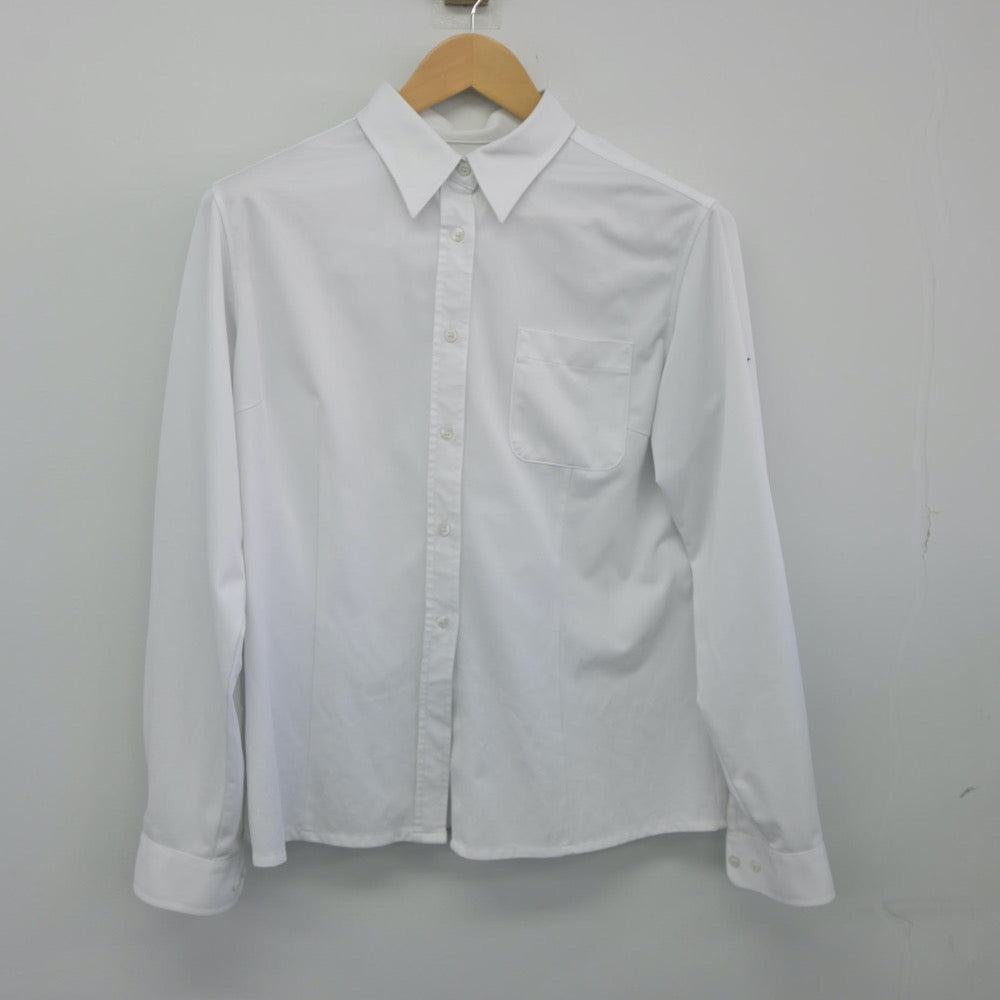 【中古】北海道 札幌北斗高等学校 女子制服 2点（シャツ・ニット）sf025066