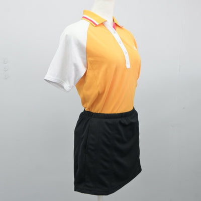 【中古】東京都 立川女子高等学校/硬式テニス部ユニフォーム 女子制服 2点（部活ユニフォーム 上・部活ユニフォーム 下）sf025074