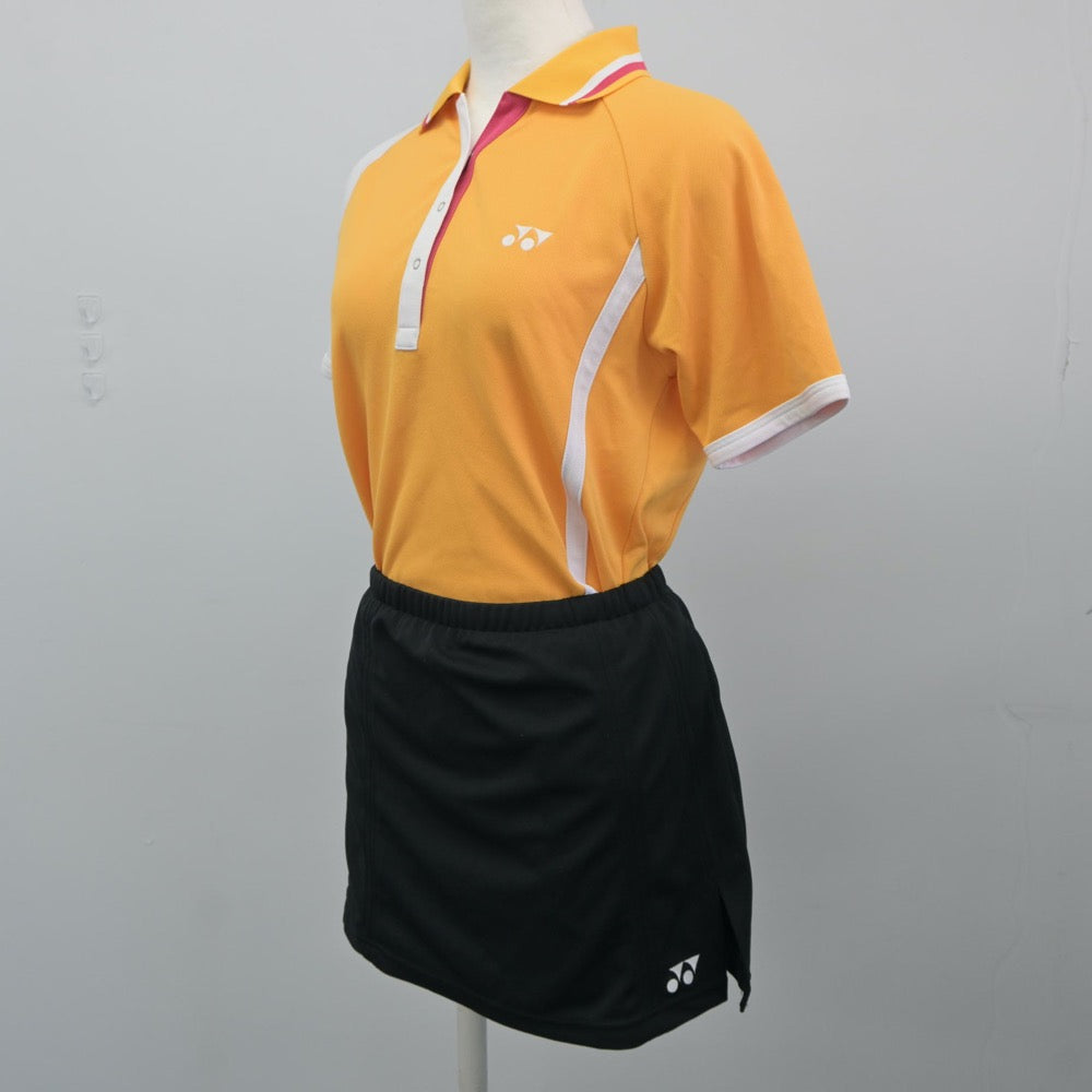 【中古】東京都 立川女子高等学校/硬式テニス部ユニフォーム 女子制服 2点（部活ユニフォーム 上・部活ユニフォーム 下）sf025074