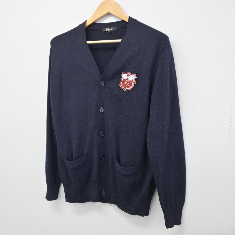 【中古】埼玉県 川越高等学校 女子制服 1点（ニット）sf025085