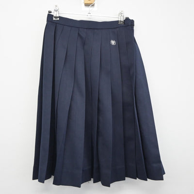 【中古】新潟県 柿崎中学校 女子制服 2点（セーラー服・スカート）sf025086