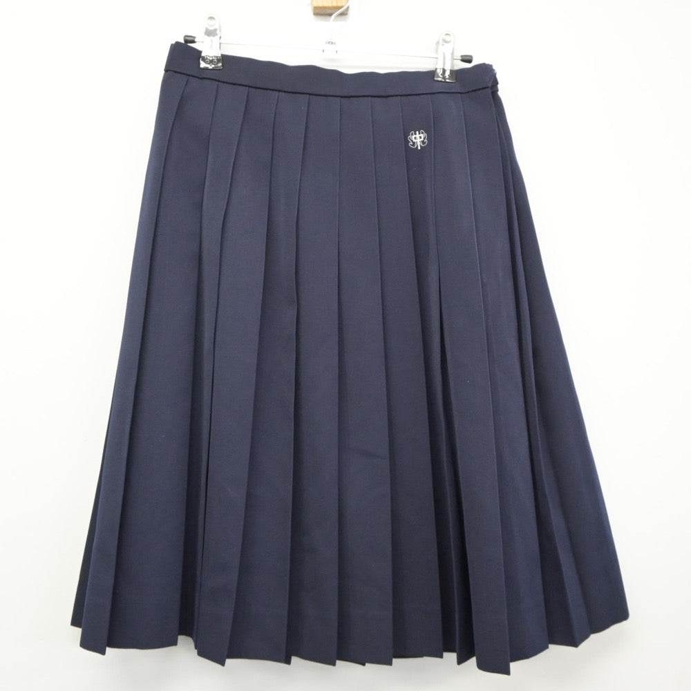 【中古】新潟県 柿崎中学校 女子制服 2点（セーラー服・スカート）sf025089