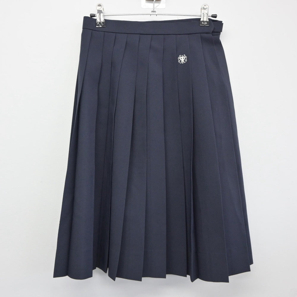 【中古】新潟県 柿崎中学校 女子制服 2点（セーラー服・スカート）sf025091