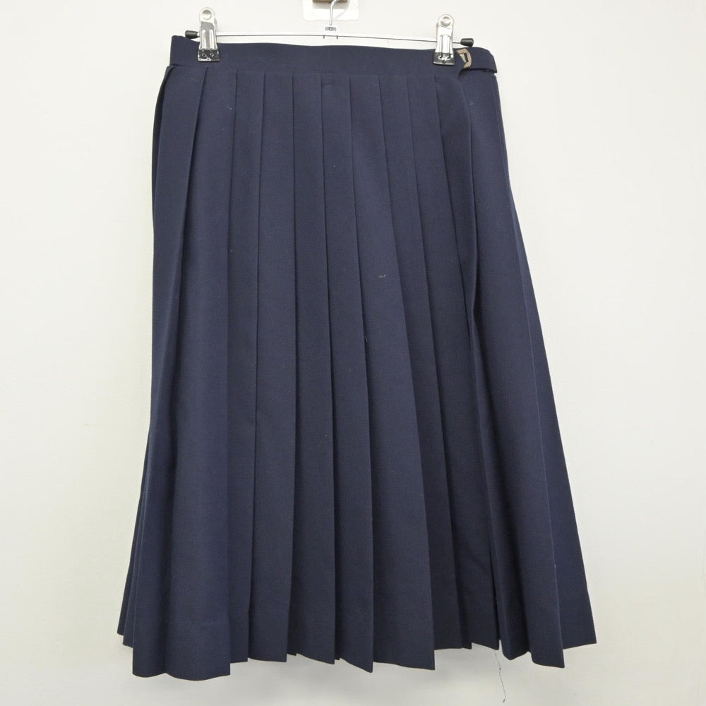 【中古】千葉県 船穂中学校 女子制服 3点（セーラー服・スカート）sf025096