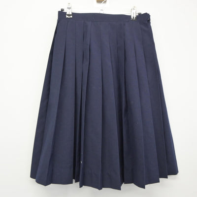 【中古】千葉県 船穂中学校 女子制服 4点（セーラー服・スカート）sf025097