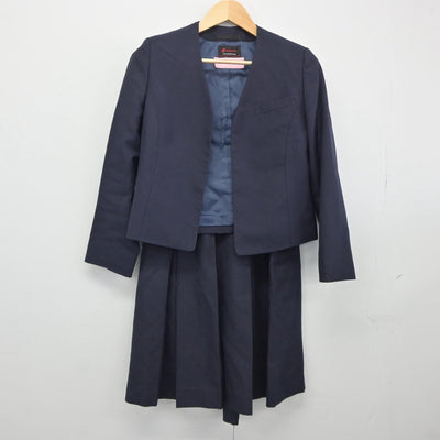 【中古】福岡県 城南高等学校 女子制服 3点（ブレザー・スカート）sf025098