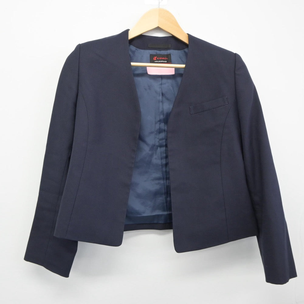 【中古】福岡県 城南高等学校 女子制服 3点（ブレザー・スカート）sf025098