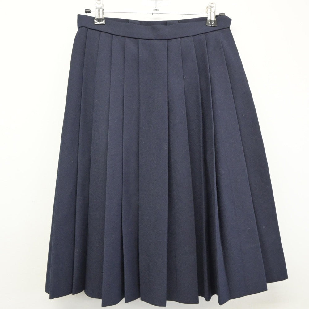 【中古】兵庫県 学文中学校 女子制服 3点（セーラー服・スカート）sf025100