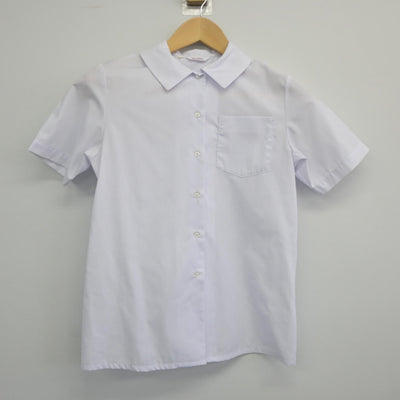 【中古】兵庫県 学文中学校 女子制服 3点（シャツ・ニットベスト・スカート）sf025102