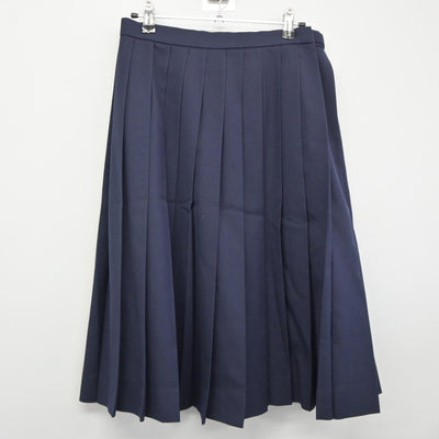 【中古】大分県 中部中学校 女子制服 3点（セーラー服・スカート）sf025105