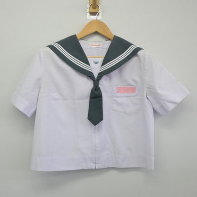 【中古】大分県 中部中学校 女子制服 2点（セーラー服）sf025107