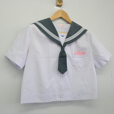 【中古】大分県 中部中学校 女子制服 2点（セーラー服）sf025107