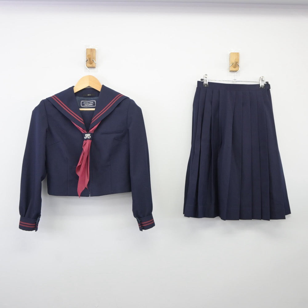 中古制服】埼玉県 小川東中学校 女子制服 3点（セーラー服・スカート）sf025119【リサイクル学生服】 | 中古制服通販パレイド