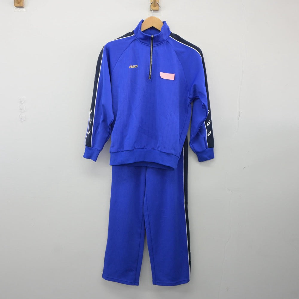 【中古】徳島県 板野高等学校 女子制服 2点（ジャージ 上・ジャージ 下）sf025134