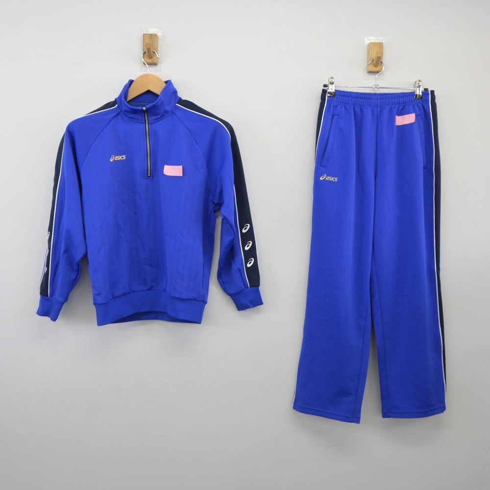 【中古】徳島県 板野高等学校 女子制服 2点（ジャージ 上・ジャージ 下）sf025134