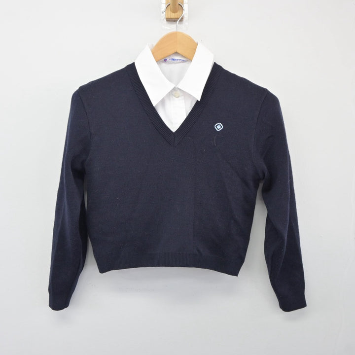 信愛女学院 ニットカーディガン 謡わ 