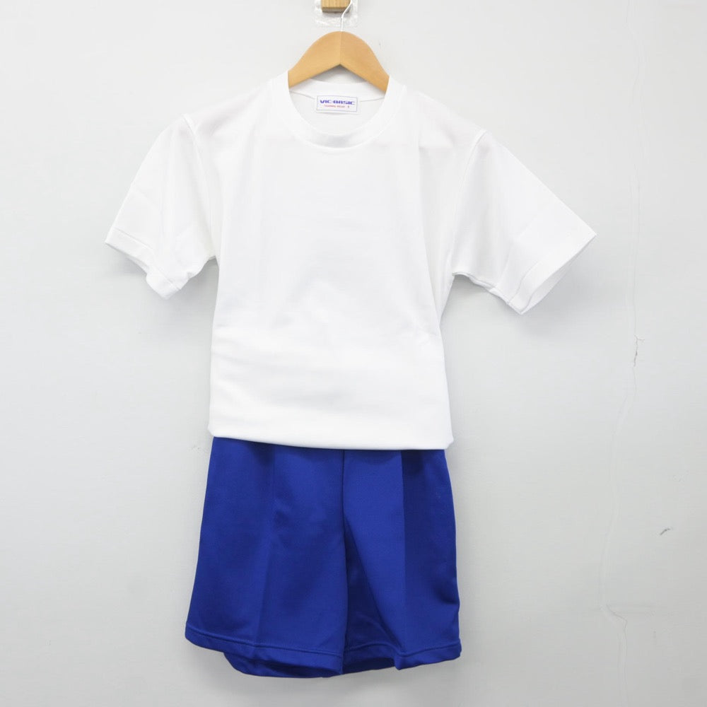 【中古】大阪府 寝屋川第七中学校 女子制服 2点（体操服 上・体操服 下）sf025146