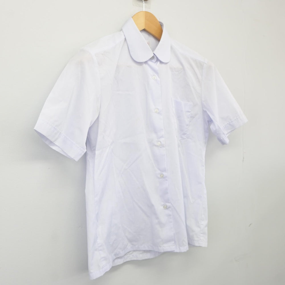 【中古】兵庫県 甲陵中学校 女子制服 2点（シャツ）sf025160