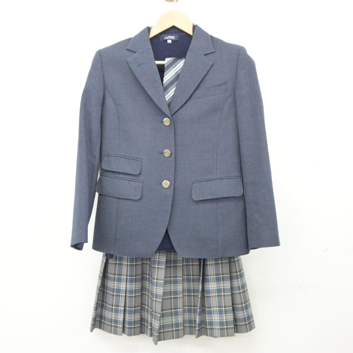 【中古制服】神奈川県 湘南学院高等学校 女子制服 4点（ブレザー・ニット・スカート）sf025168【リサイクル学生服】 | 中古制服通販パレイド