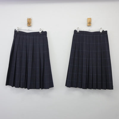 【中古】東京都 八王子拓真高等学校 女子制服 4点（ブレザー・スカート）sf025173