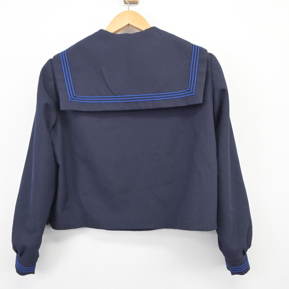 【中古】滋賀県 日吉中学校 女子制服 3点（セーラー服・スカート）sf025174