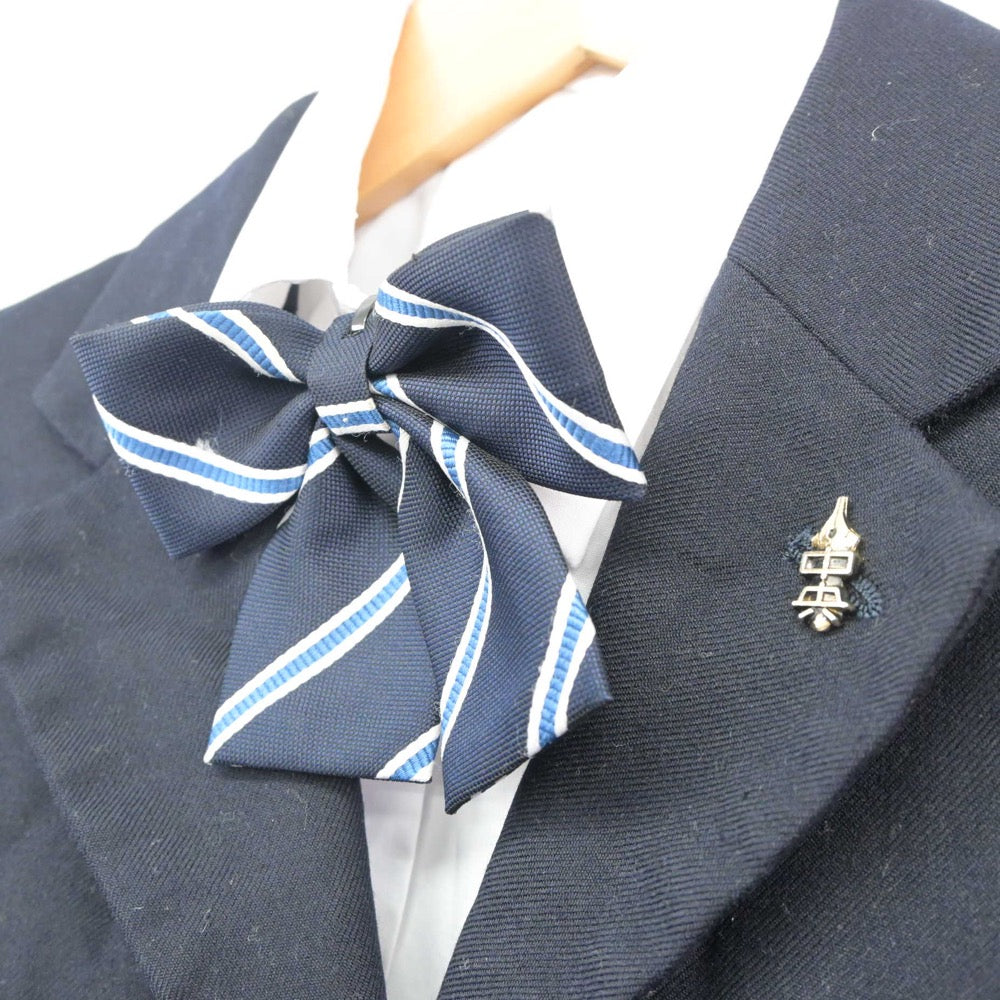 【中古】高知県 高知中央高等学校 女子制服 5点（ブレザー・シャツ・スカート）sf025177