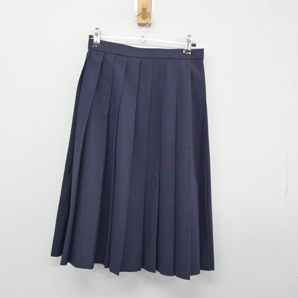 【中古】福島県 向陽中学校 女子制服 2点（スカート・スカート）sf025191