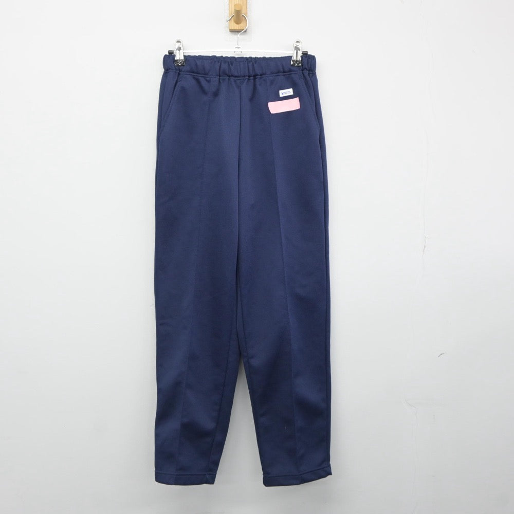 【中古】福岡県 学業院中学校 女子制服 2点（ジャージ 上・ジャージ 下）sf025206