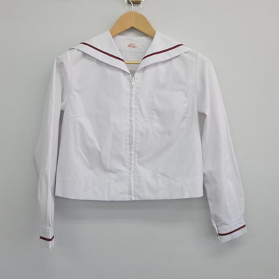 【中古】静岡県 門池中学校 女子制服 2点（セーラー服・セーラー服）sf025220