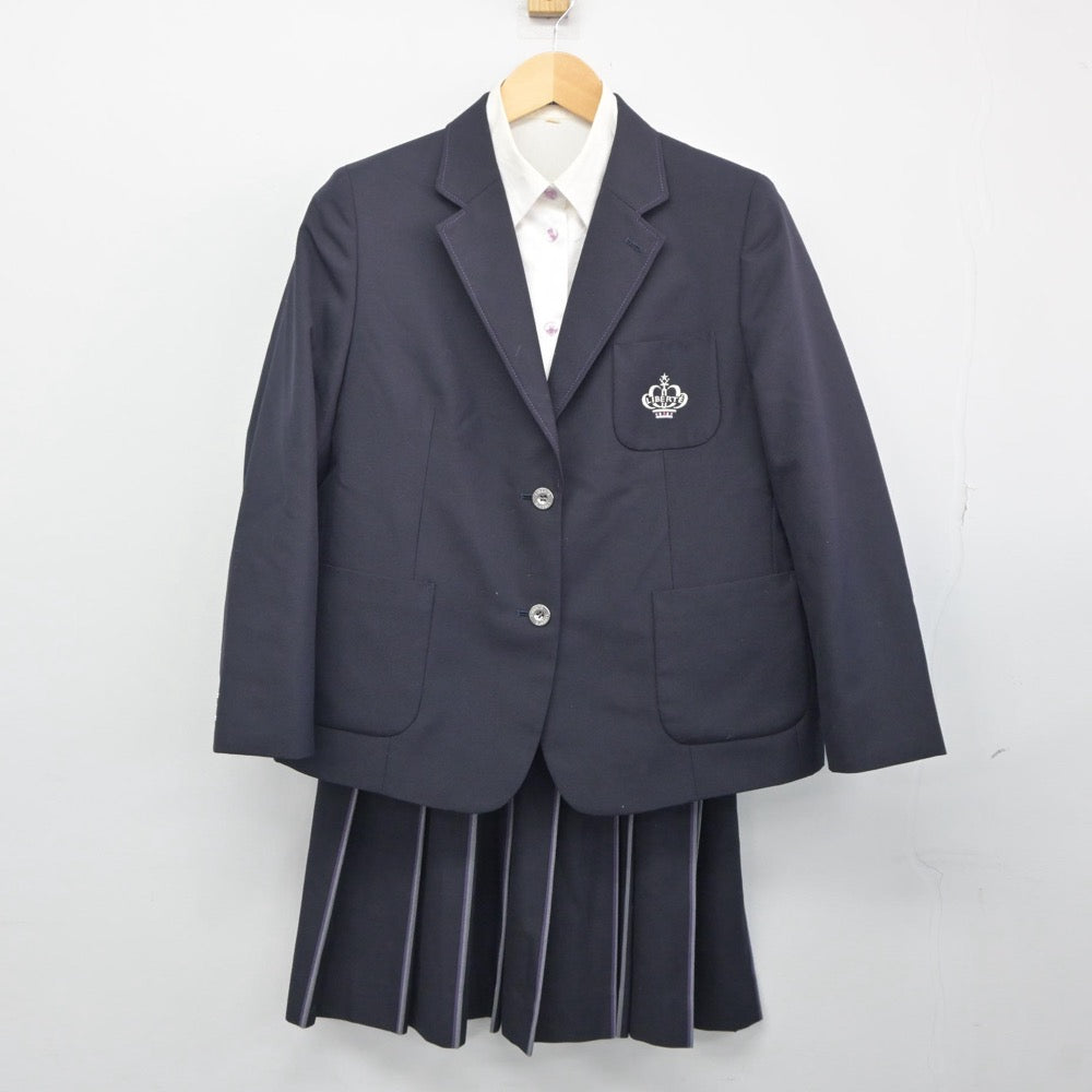 【中古】大阪府 香ケ丘リベルテ高等学校 女子制服 4点（ブレザー・シャツ・スカート）sf025228