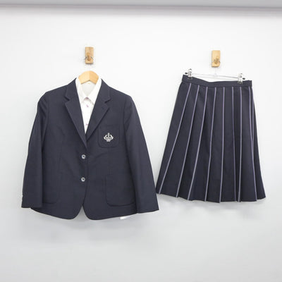 【中古】大阪府 香ケ丘リベルテ高等学校 女子制服 4点（ブレザー・シャツ・スカート）sf025228