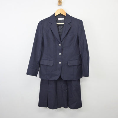 【中古】神奈川県 横浜市立寺尾中学校 女子制服 3点（ブレザー・スカート）sf025243