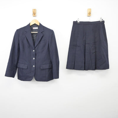 【中古】神奈川県 横浜市立寺尾中学校 女子制服 3点（ブレザー・スカート）sf025243