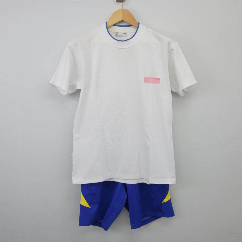 【中古】新潟県 上越市立春日中学校 女子制服 3点（体操服 上・体操服 下）sf025261