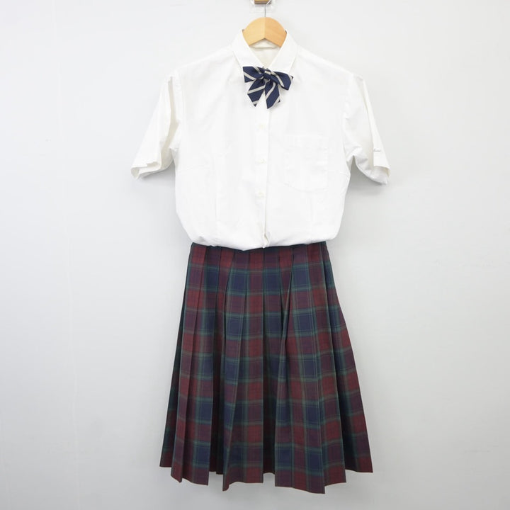 中古制服】福岡県 筑陽学園高等学校 女子制服 4点（シャツ・ニットベスト・スカート）sf025272【リサイクル学生服】 | 中古制服通販パレイド