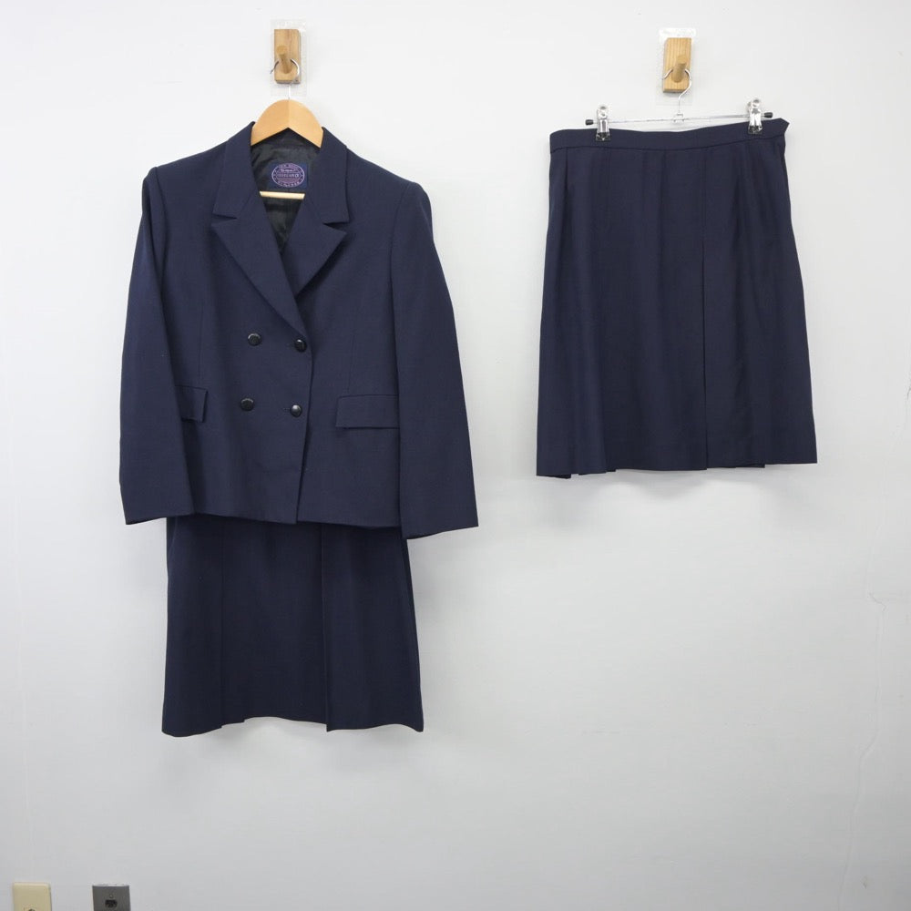 【中古】神奈川県 神奈川県立市ヶ尾高等学校 女子制服 2点（ブレザー・スカート）sf025275