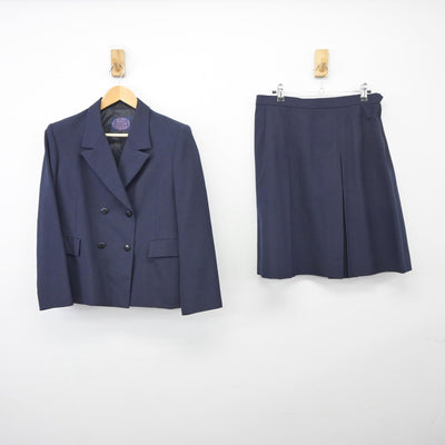 【中古】神奈川県 神奈川県立市ヶ尾高等学校 女子制服 2点（ブレザー・スカート）sf025275