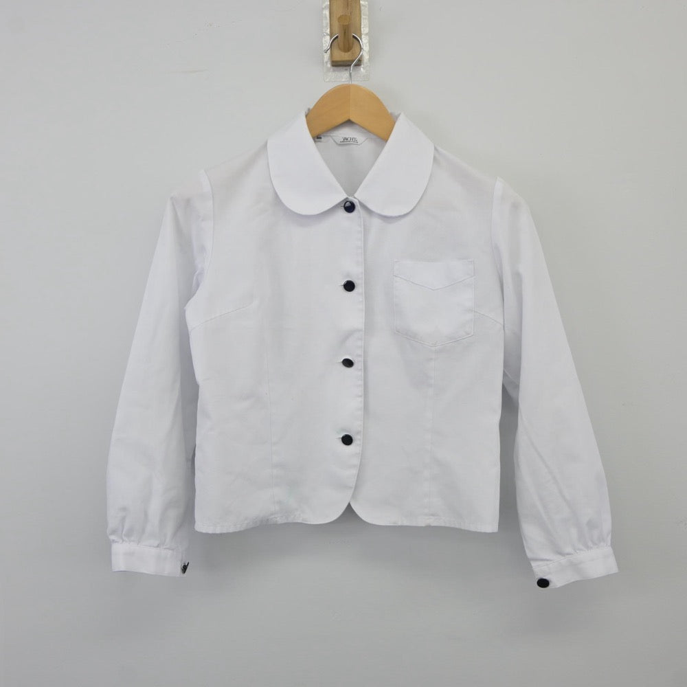 【中古】福井県 福井市明道中学校 女子制服 2点（シャツ・スカート）sf025279