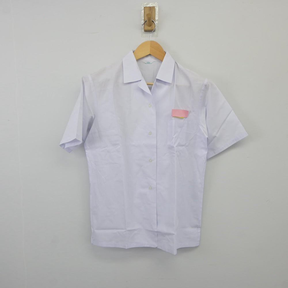 【中古】愛媛県 松山市立内宮中学校 女子制服 2点（シャツ・ベスト）sf025287